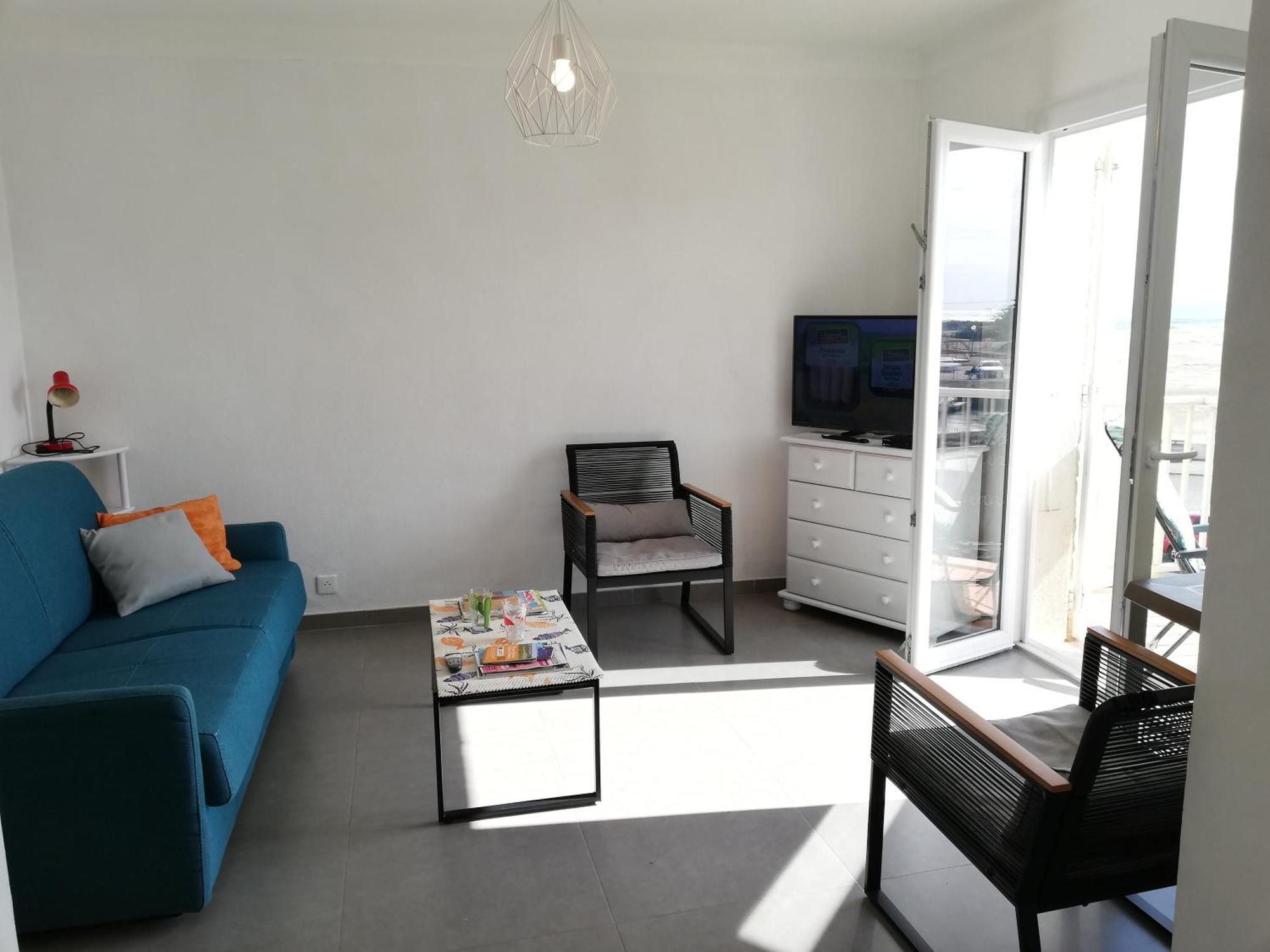 Superbe Appartement Avec Vue Sur Mer Et Port, Parking Prive Saint-Pierre-la-Mer (Aude) Exterior foto
