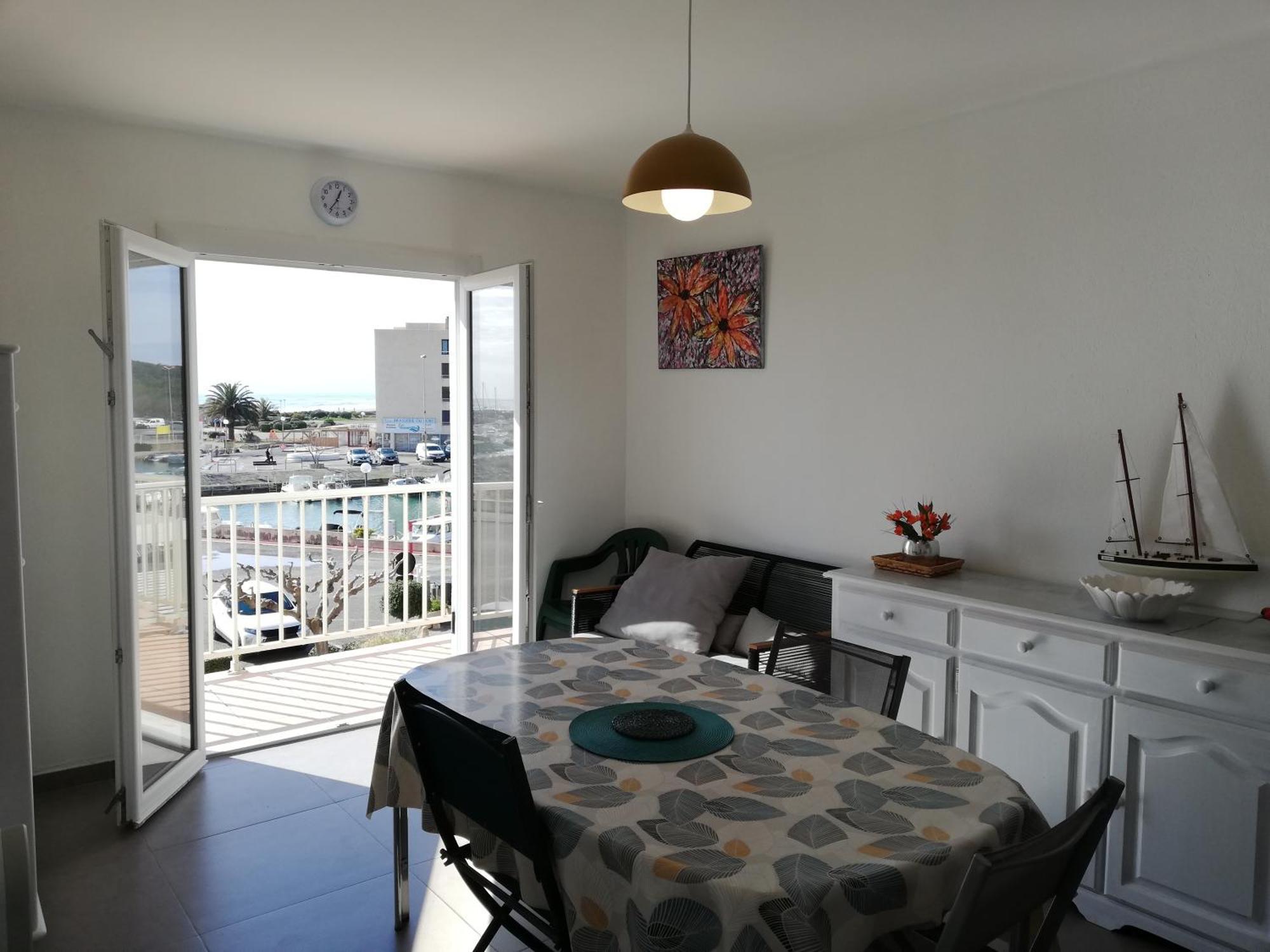 Superbe Appartement Avec Vue Sur Mer Et Port, Parking Prive Saint-Pierre-la-Mer (Aude) Exterior foto